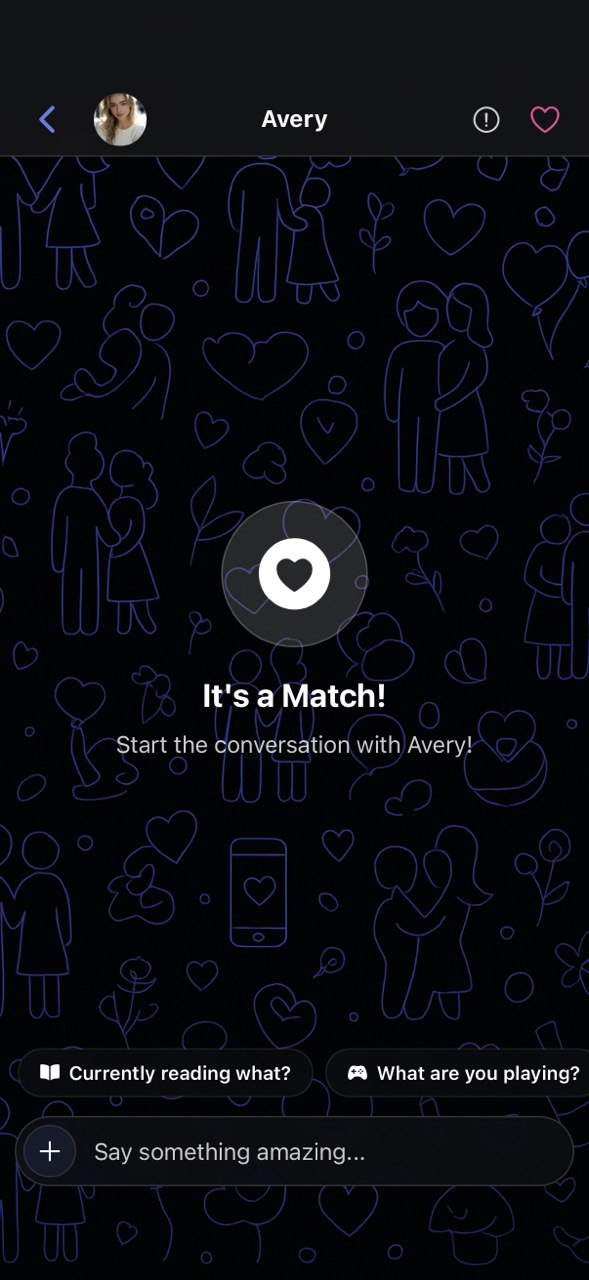 Original Vairy match and conversation starters